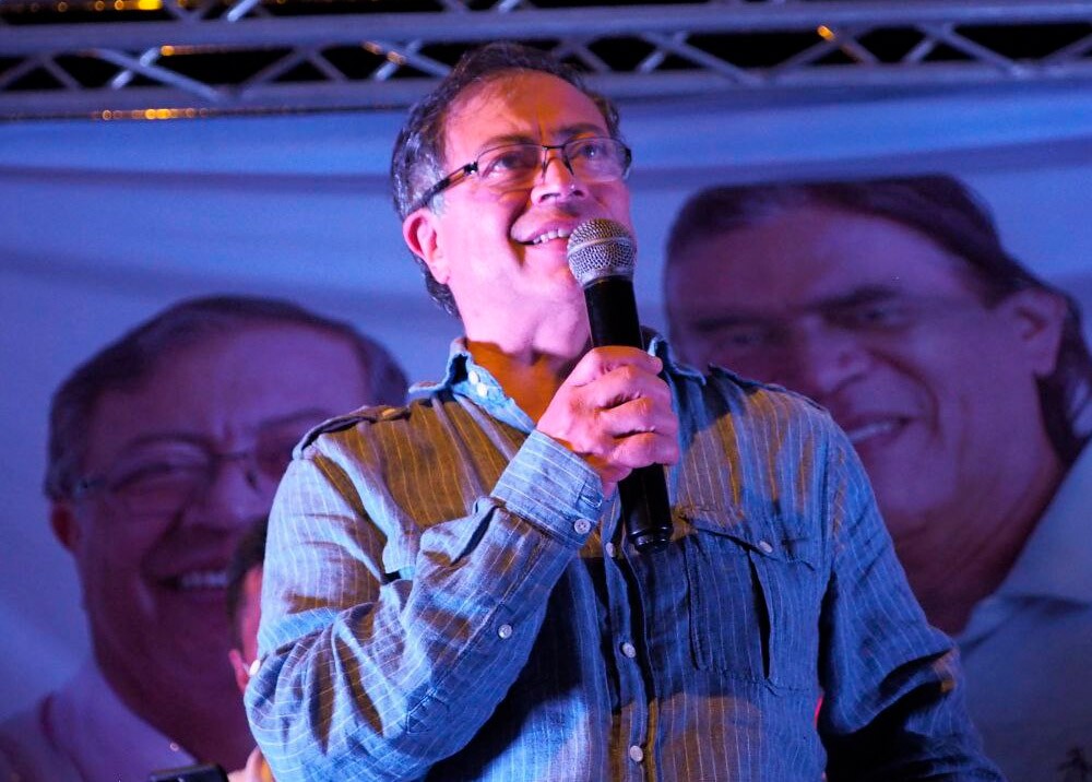 Por mal trago, Petro pronunció un discurso incoherente,