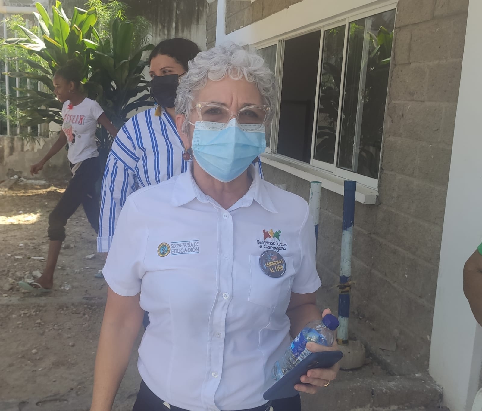 Olga Acosta Amel, Secretaria de Educación del Distrito de Cartagena. Derecho a la educación.