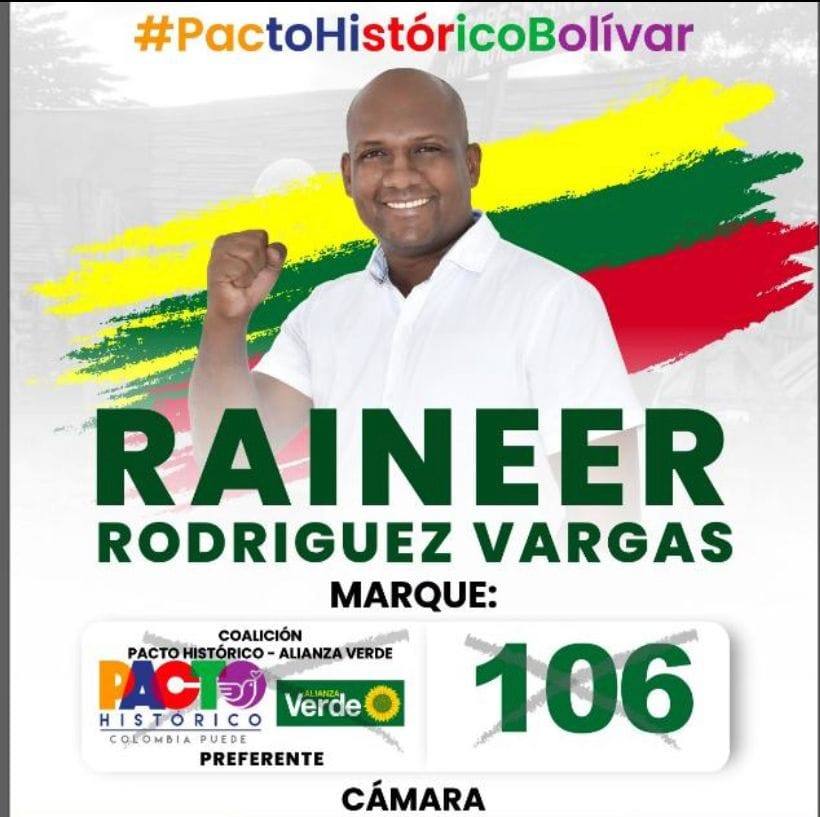 Alcides Arrieta, apoderado de Raineer Rodríguez Vargas, destacado abogado, considera que la lista del Pacto Histórico está sub judice