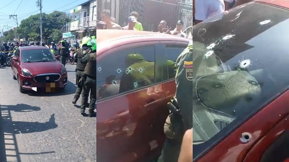 Las calles de Cartagena son escenarios como este. ¿Es la venganza de «Paty-Paty».