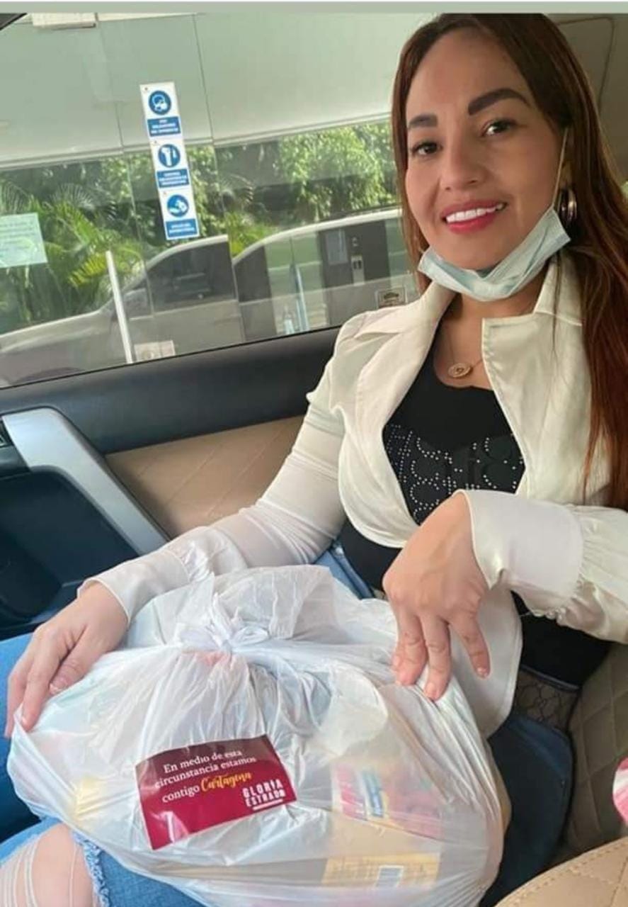 Pese a todo, Gloria Estrada recibió el apoyo de su gente. Ahora piden ¡Libertad inmediata!