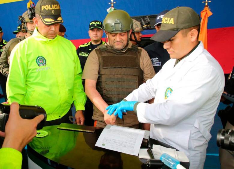 La extradición de «Otoniel». Cuando era reseñado antes de partir a una cárcel de Nueva York. Cortesía.