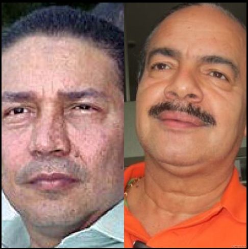 Víctor Hugo Hernández, exrector de la Universidad de Córdoba (izq.) y Javier Cáceres Leal, expresidente del congreso, denunciaron por injuria y calumnia al periodista Lucio Torres. Pero los dos fueron condenados a 35 años y 9 años de cárcel, respectivamente, por los mismos hechos que el periodista investigó.