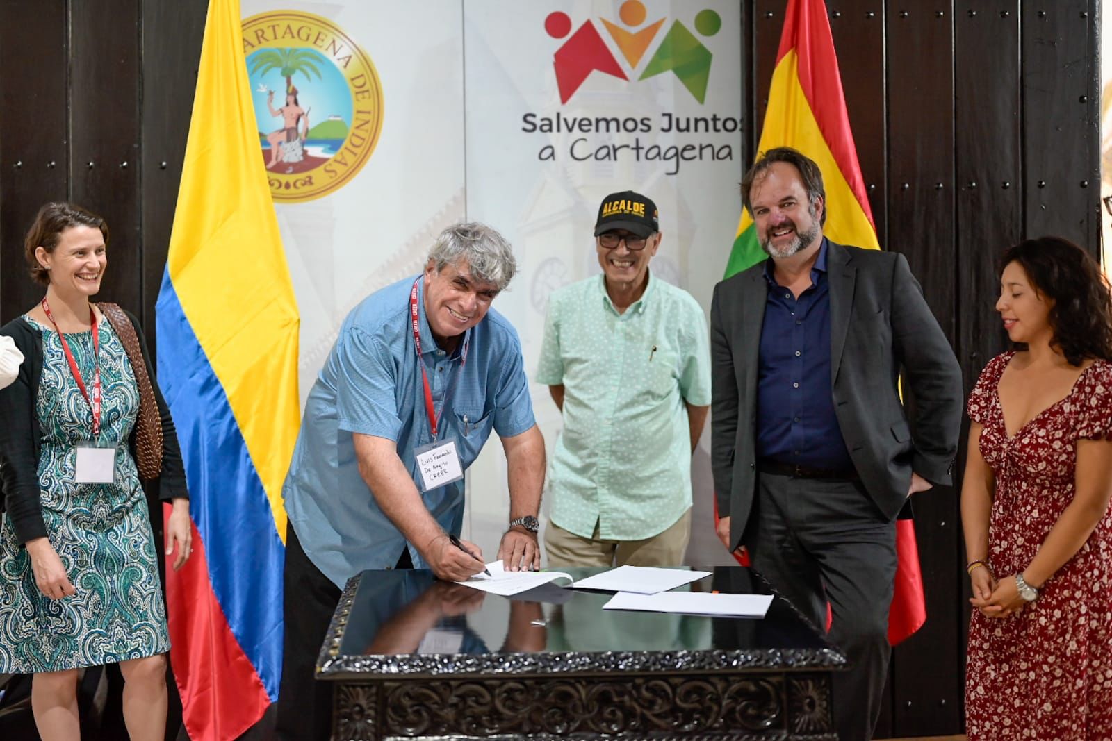 Memorando de entendimiento firmado el 4 de marzo de 2022 con representantes del Centro Regional de Empresas y Emprendimientos Responsables (CREER). Una iniciativa que no se ve reflejada en el proyecto del POT.