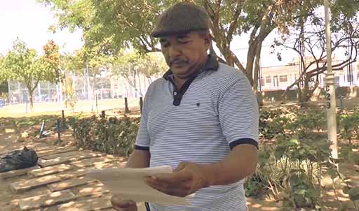 Rafael Acendra, uno de los despedidos de la Adea. Luis Grimaldo es el responsable de esta clara violación de los derechos