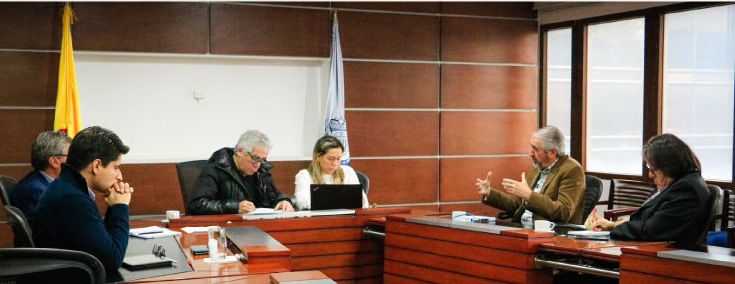 El director de la UNP, Augusto Rodríguez Ballesteros, en reunión con Misión de Apoyo al Proceso de Paz en Colombia,MAPP. Por asesinato de periodista ¿falla en el servicio de UNP?