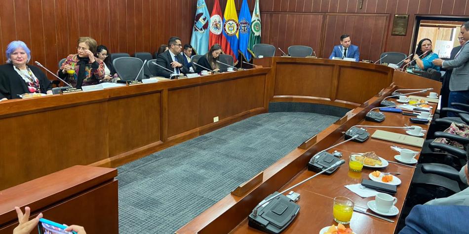 La foto suministrada a El Tiempo para ilustrar un informe de la Unidad Investigativa que pone injustificadamente en entredicho al fiscal Barberi de la Dirección Nacional de Extinción de Dominio.