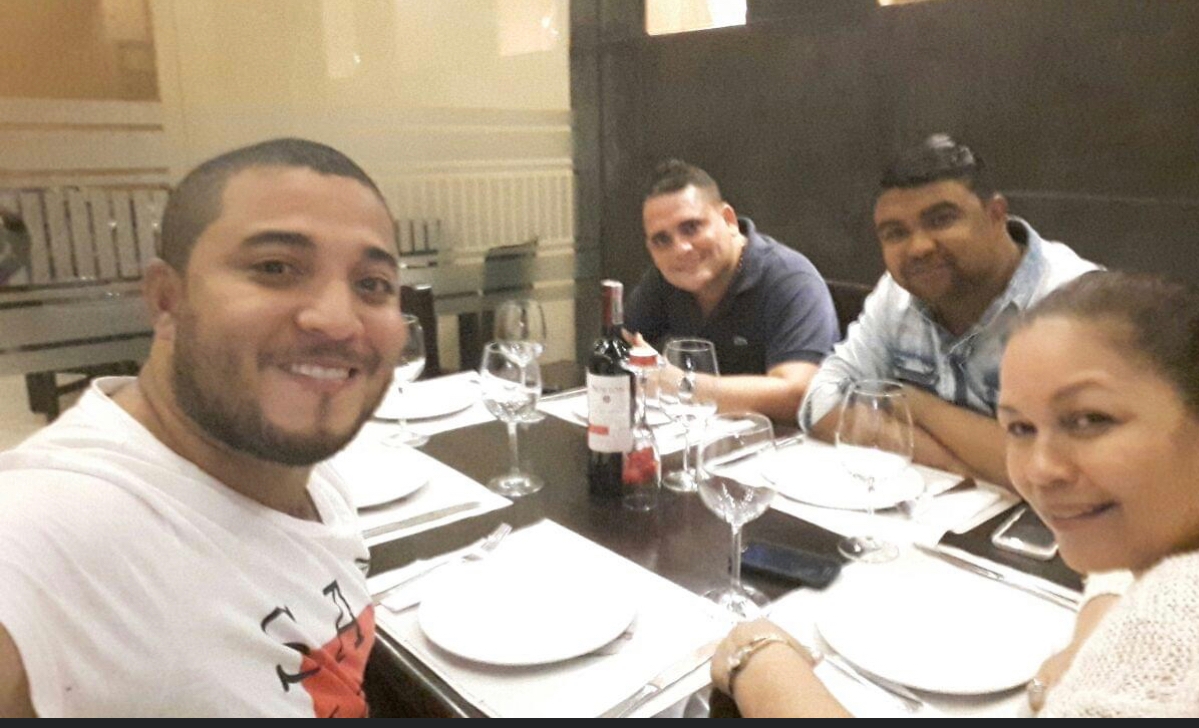 Aquí observamos el selfie de Fredy Quintero con Pedro Aponte y Luis Cassiani. La historia de un prevaricato