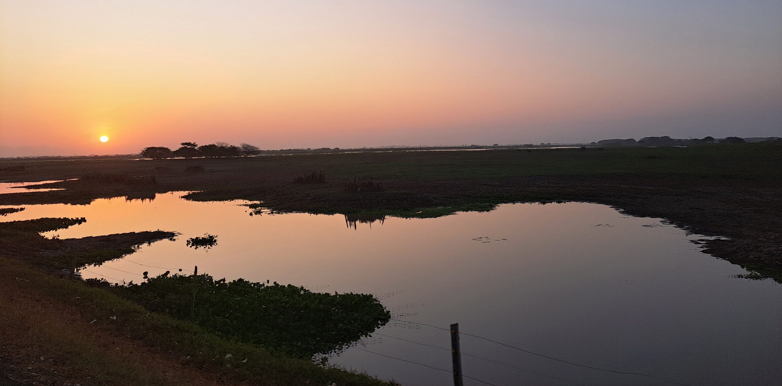 El atardecer en La Mojana de San Marcos. ¿«Caregato» o la verdadera cara del Cambio?