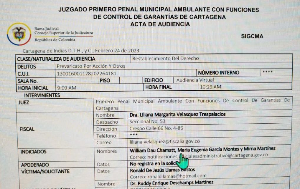 ¿Le tienen la medida de aseguramiento contra alias «el Tractor»?