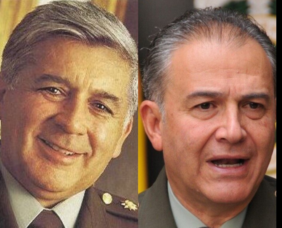 Los generales Rosso José Serrano y Oscar Naranjo comprometidos por Mancuso en el segundo día donde habló del Horno del Diablo. Serrano era el director de la Policía Nacional. Naranjo lo fue después. Últimamente fungió de vicepresidente de la república. El Horno del Diablo.