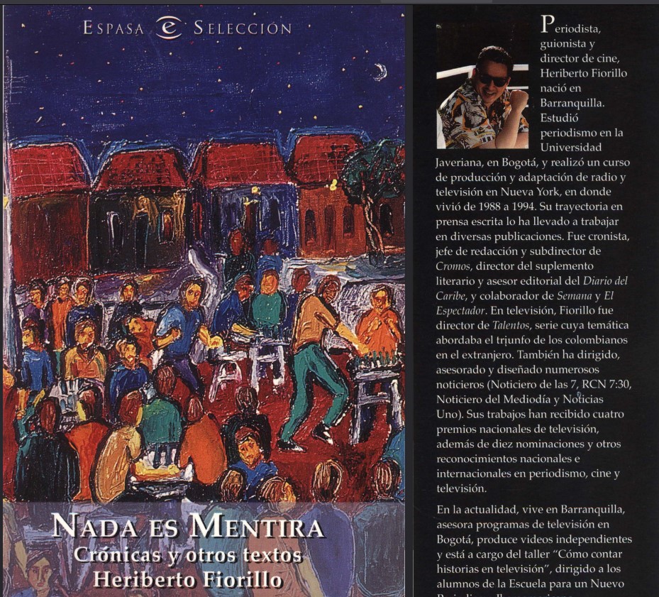 Nada es mentira. Este es uno de los compendios publicados por el Banco de la República de la obra de Heriberto Fiorillo.