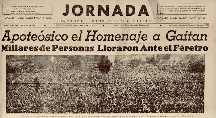Jornada fue un ejemplo de autogestión de masas. Sus suscriptores permitieron comprar las mejores rotativas de Bogotá. La gente lo compraba ávidamente. /Cortesía.