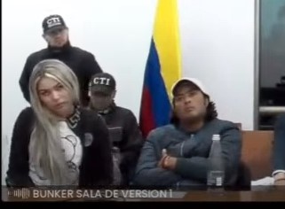 La foto del reencuentro de Daysuris con su exesposo, Nicolás Petro Burgos. Detención de Nicolás.