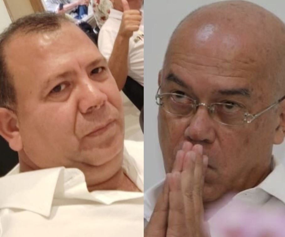  ¿Viana, infiltrado de la derecha? Luis Enrique Flórez Agamez (izquierda) y Germán Viana Guerrero disputan la candidatura a la gobernación del Pacto Histórico. En los próximos días se definirá la escogencia.