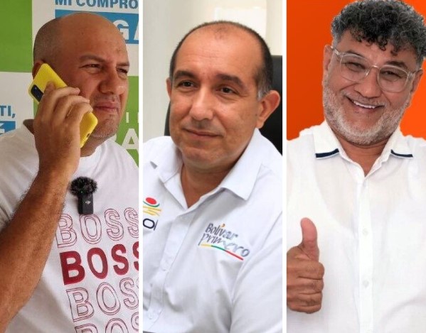 Magangué ¿Ganará «Alí Babá y sus 40 ladrones»? Franco, Alí, Bedoya.
