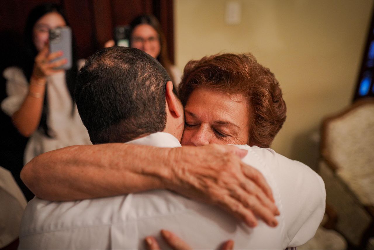 Yamilito gobernador. La familia