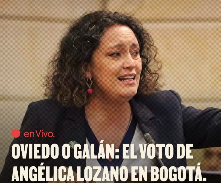 Angélica Lozano, el arte del engaño. Cortesía La Silla Vacía.