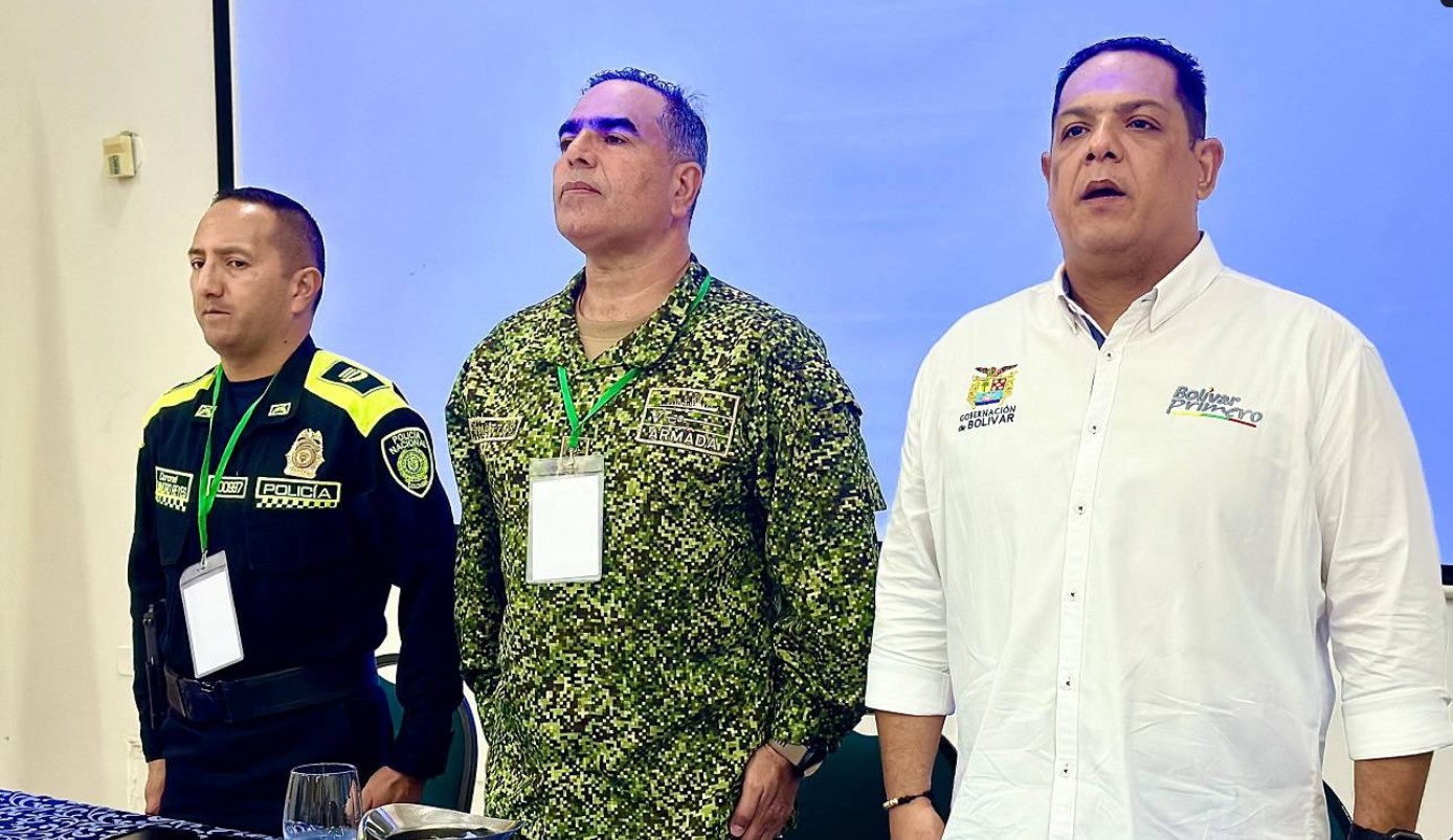Ordenanza 364, la controvertible tasa de seguridad. La policía y las Fuerzas Armadas se beneficiarán con la sobretasa. El director de Seguridad y Convivencia de Bolívar, César Sotomayor.