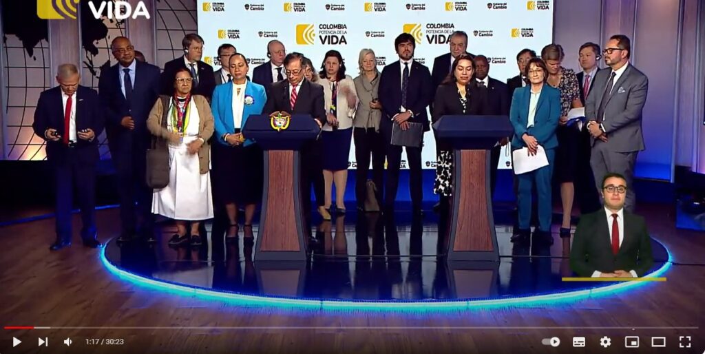 ¿Juicio político al presidente? ¿Por qué no se aprovechó la reunión con la UNU para denunciar el Juicio político al presidente? El 8/F neutralizó cualquier aprovechamiento político de la reunión de la ONU. Captura de pantalla.