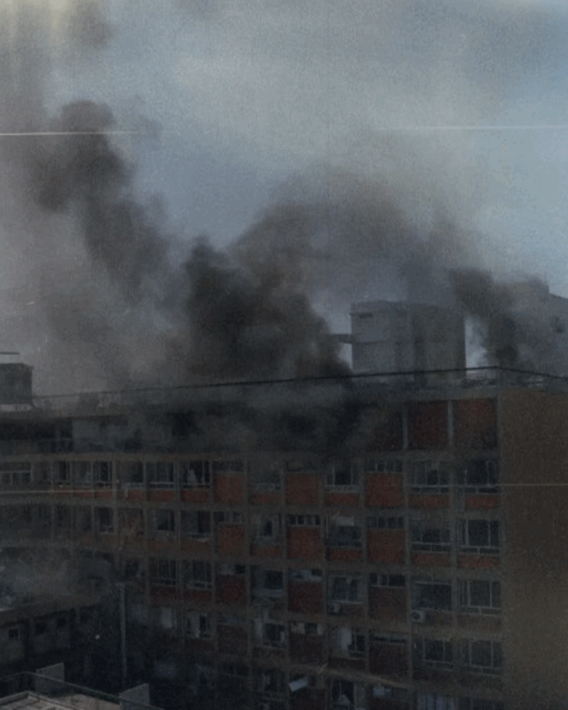 Daños en hospital Soroka tras bombardeo en el conflicto Irán Israel 2025
