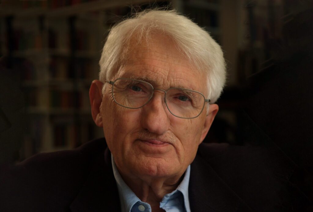 Jürguen Habermas nació en 1929, en una Alemania que pronto sería devorada por el nazismo.  El 14 de marzo fue su muerte