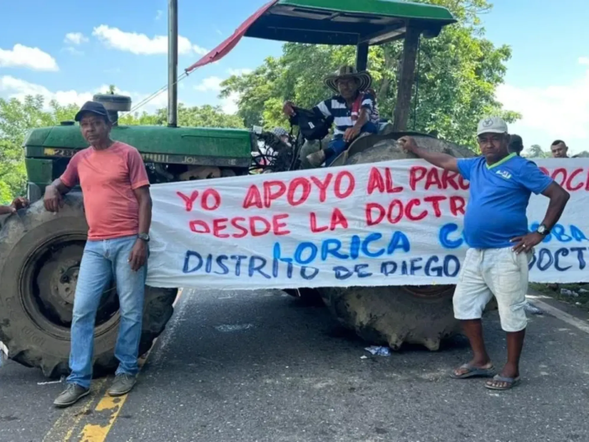 Paro arrocero en Colombia