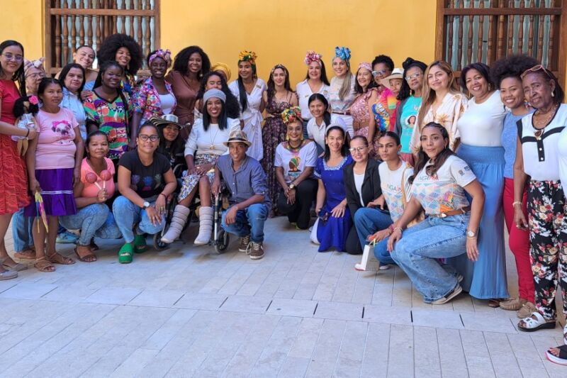 Las lágrimas de Changaína, mujer multicolor