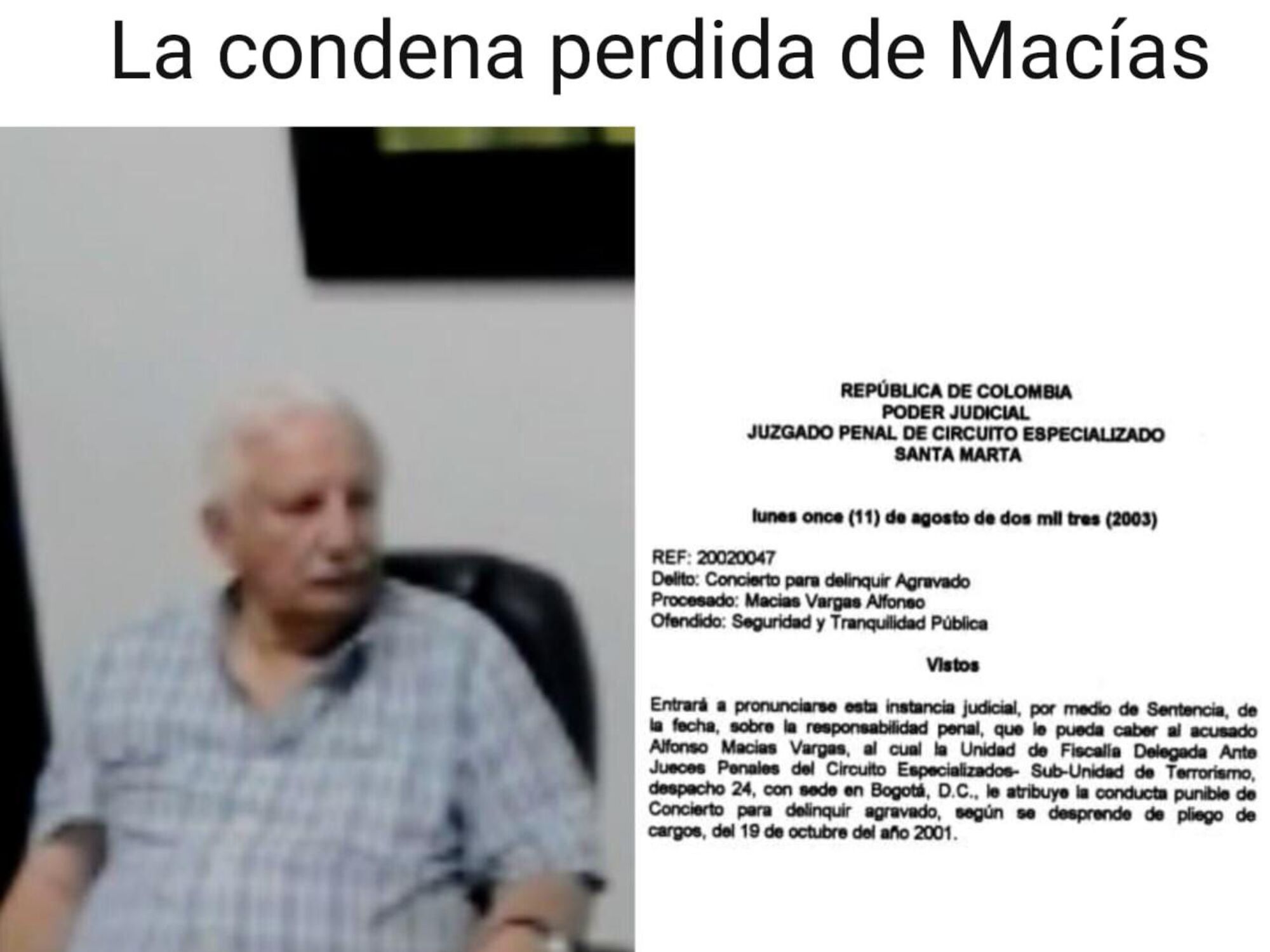 ¿Macías determinó asesinato de Noguera Aarón? «Los intocables»: (IV)