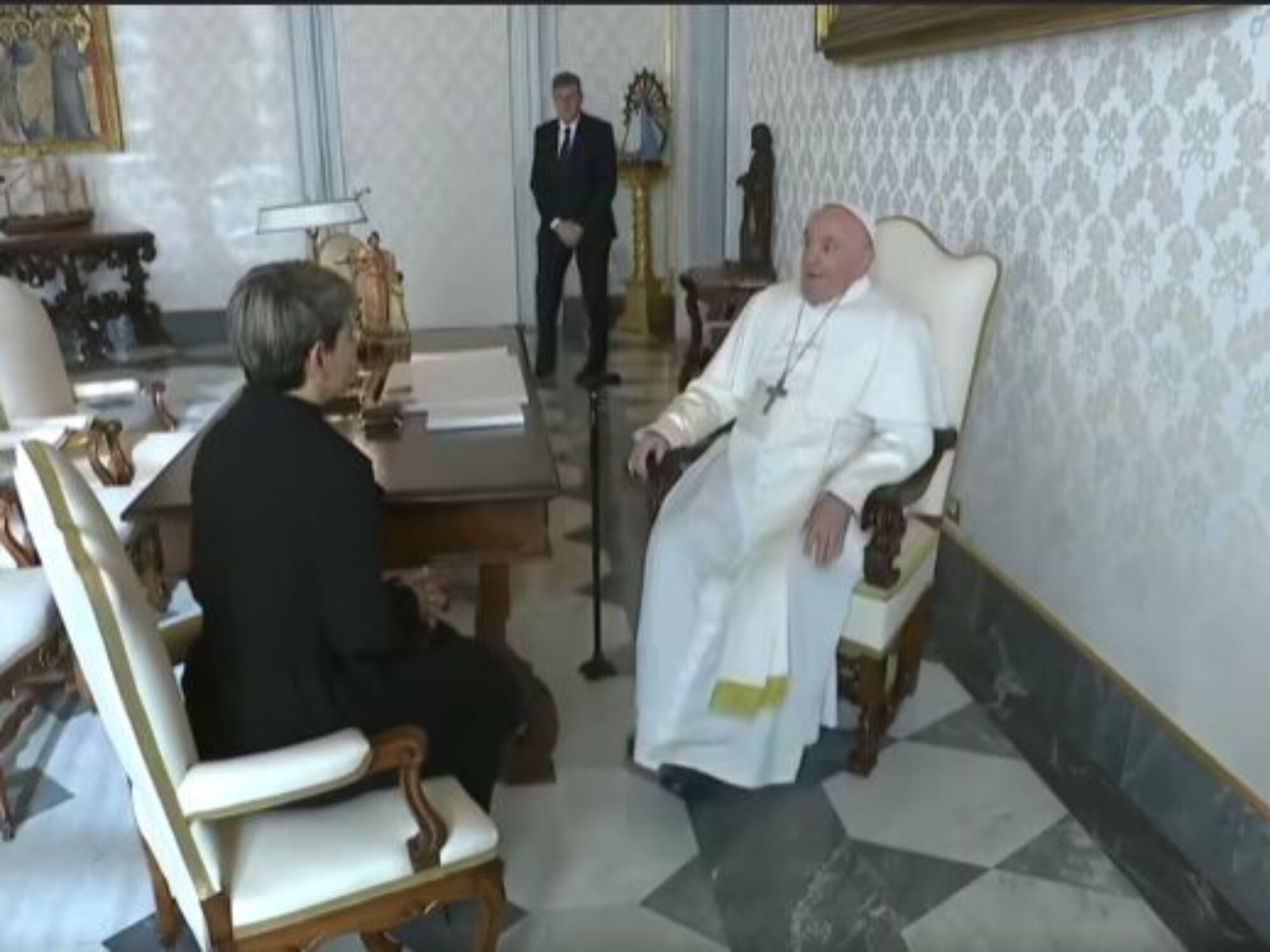La Filigrana Momposina y Paz Total de Verónica al Papa Francisco