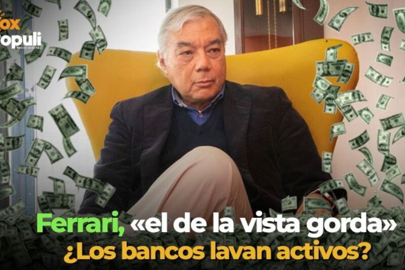 «El de la vista gorda» frente al lavado descarado de los bancos (I)