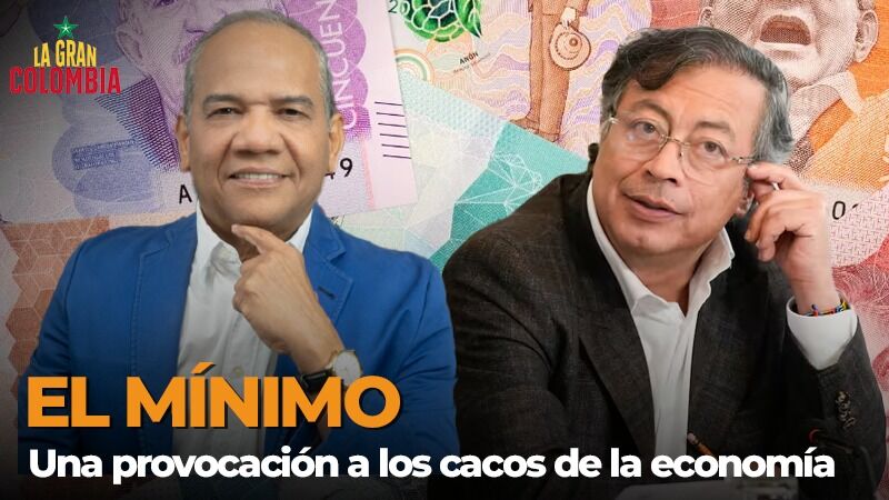Los cacos se horrorizan con el mínimo de Petro