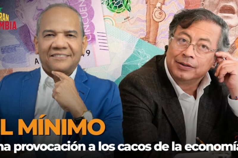 Los cacos se horrorizan con el mínimo de Petro