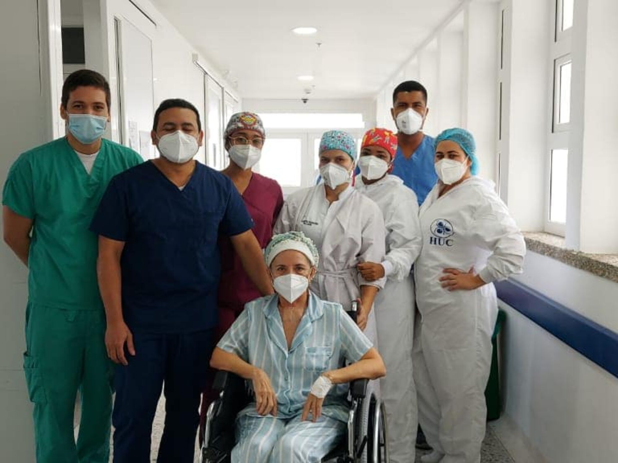 ¡Milagro en HUC! Se salvó Olga Acosta del Colvid-19