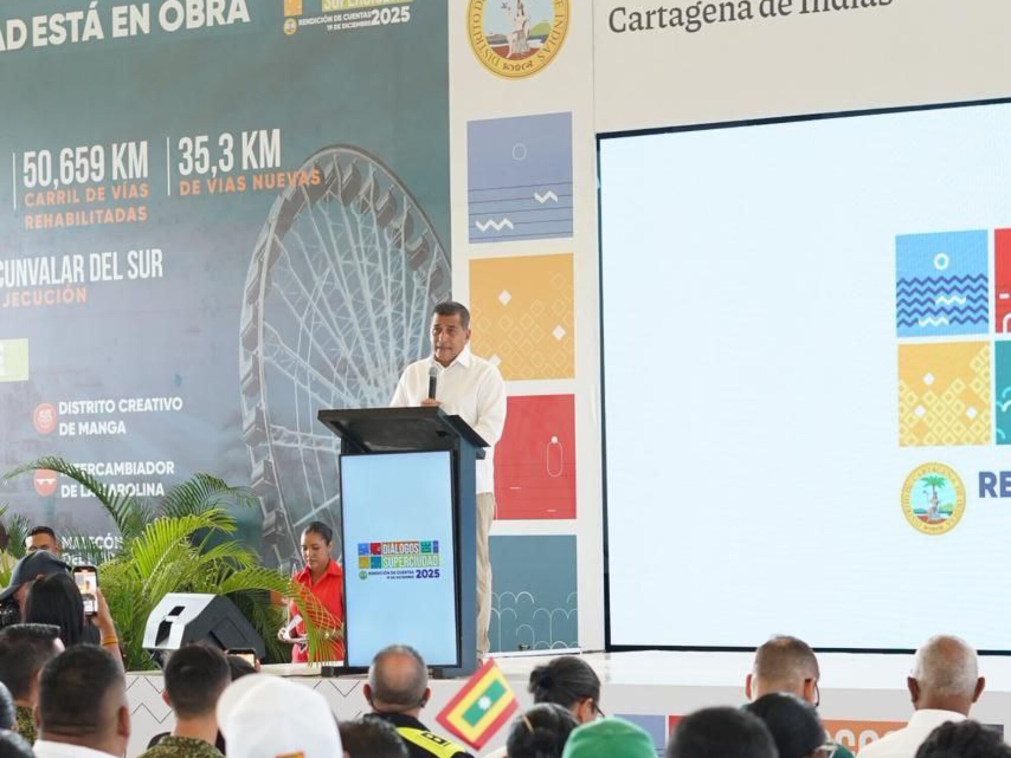 Dumek Turbay, rendición de cuentas 2025: Diálogo de Superciudad