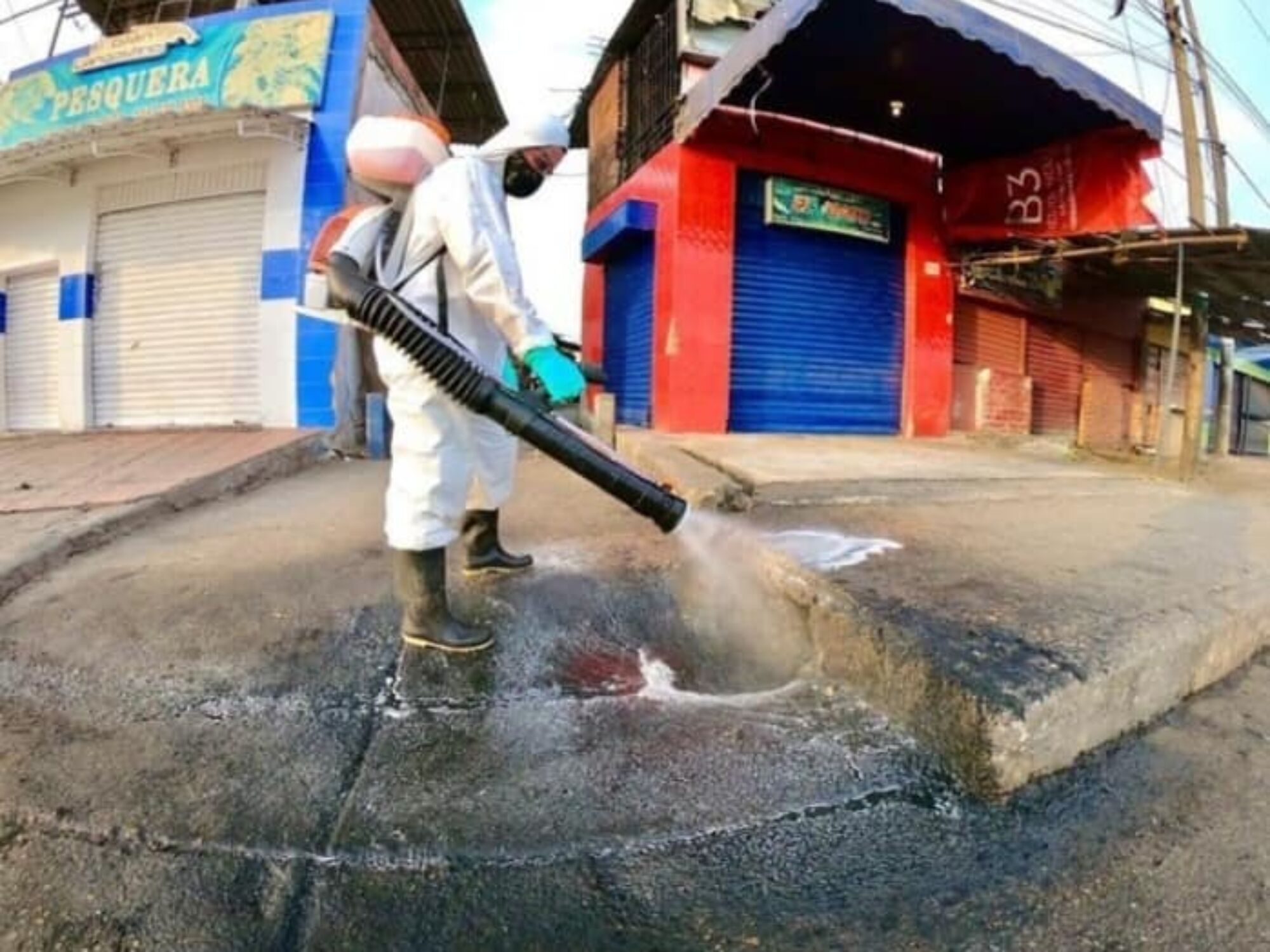 La ciudad vuelta estiércol