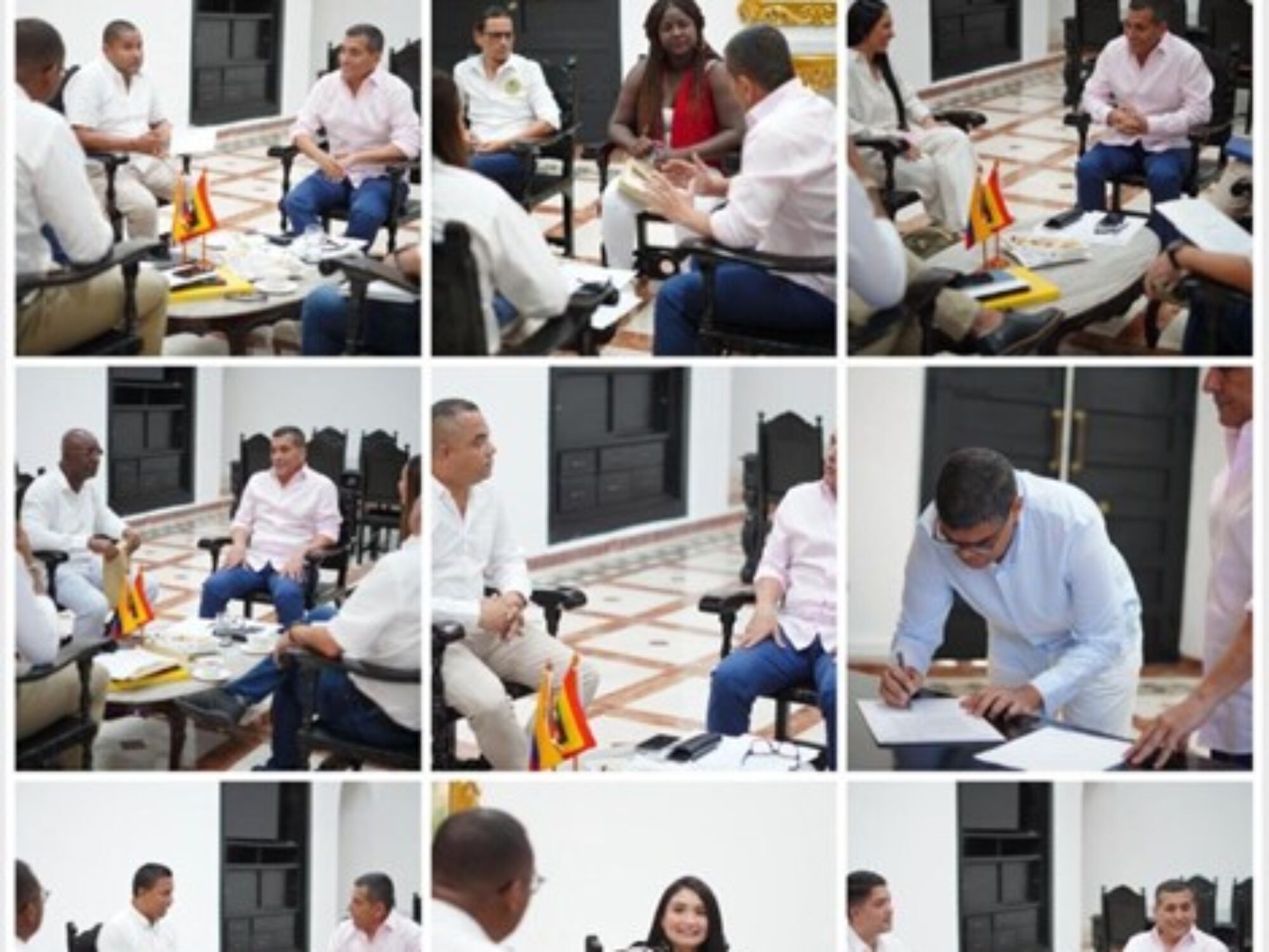 Ternados firman compromiso para reinventar las Alcaldías Locales de Cartagena