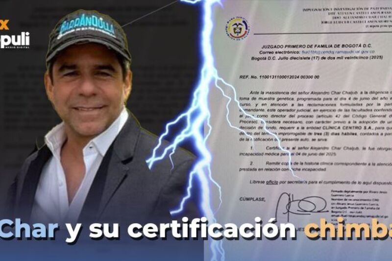 ¿Char con certificado chimbo evade paternidad? (IV)