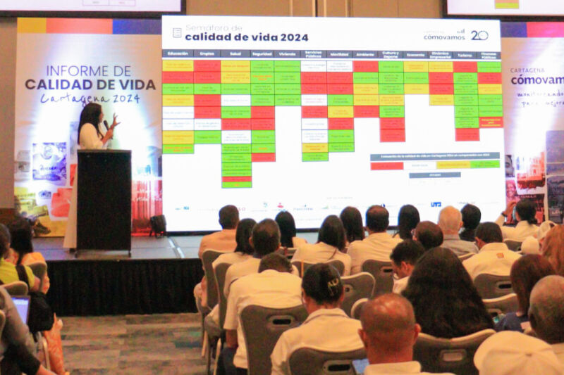 Cartagena Cómo Vamos presenta balance del primer año de gobierno de Dumek Turbay