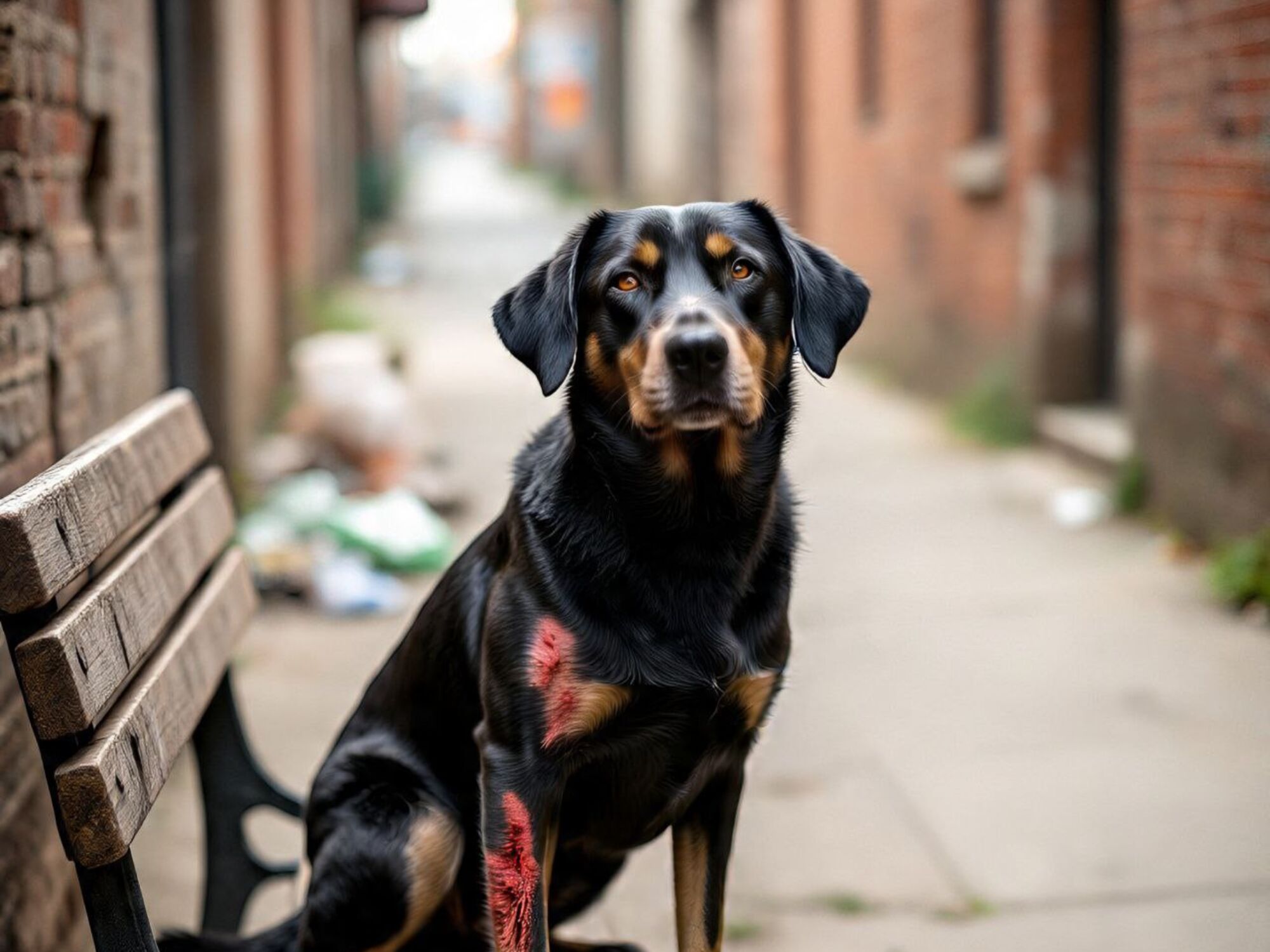 «Negro», el perro callejero que dejó una lección humana