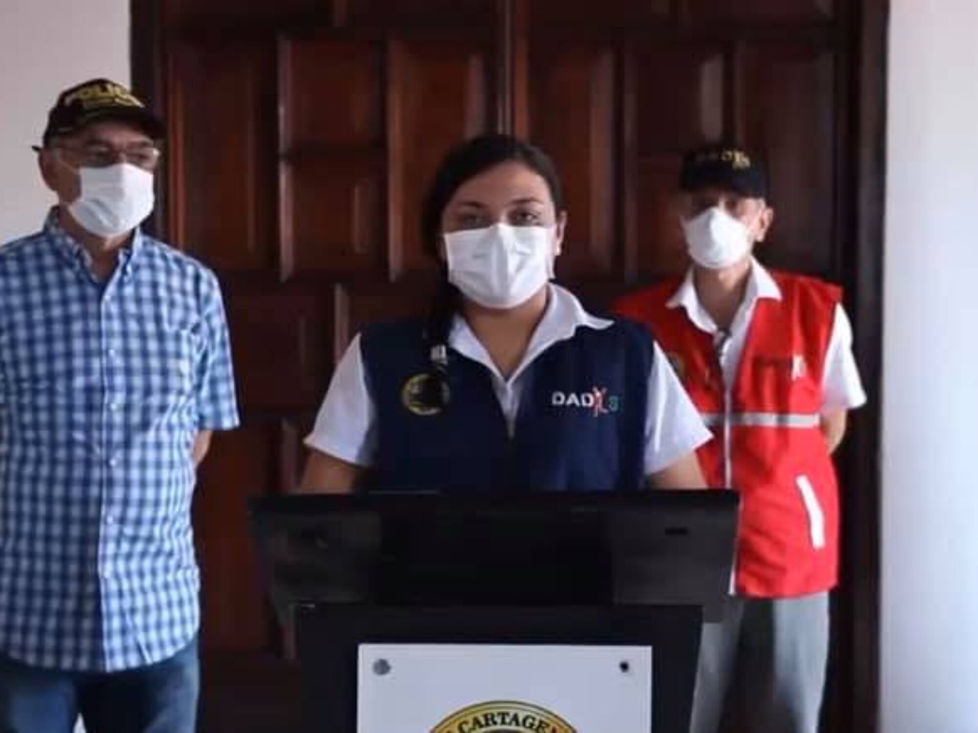 Covid-19: Crisis en Cartagena, Dadis y alcaldía
